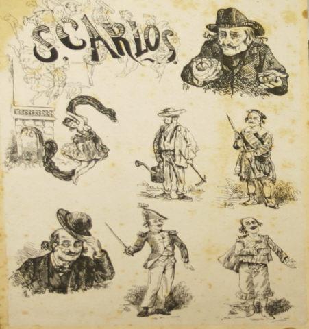 Legenda: S. Carlos<br>PINHEIRO, Rafael Bordalo (1846-1905)<br><span style="Font-Size:10px">Crédito: © Museu Bordalo Pinheiro | EGEAC</span><br>